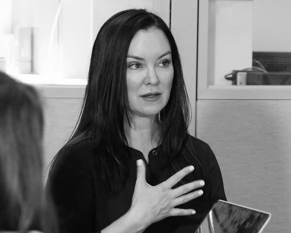Tawnya teaching screenwriting